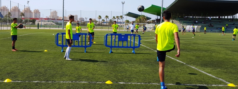 Campamento de Verano en la playa Fútbol Tecnificación